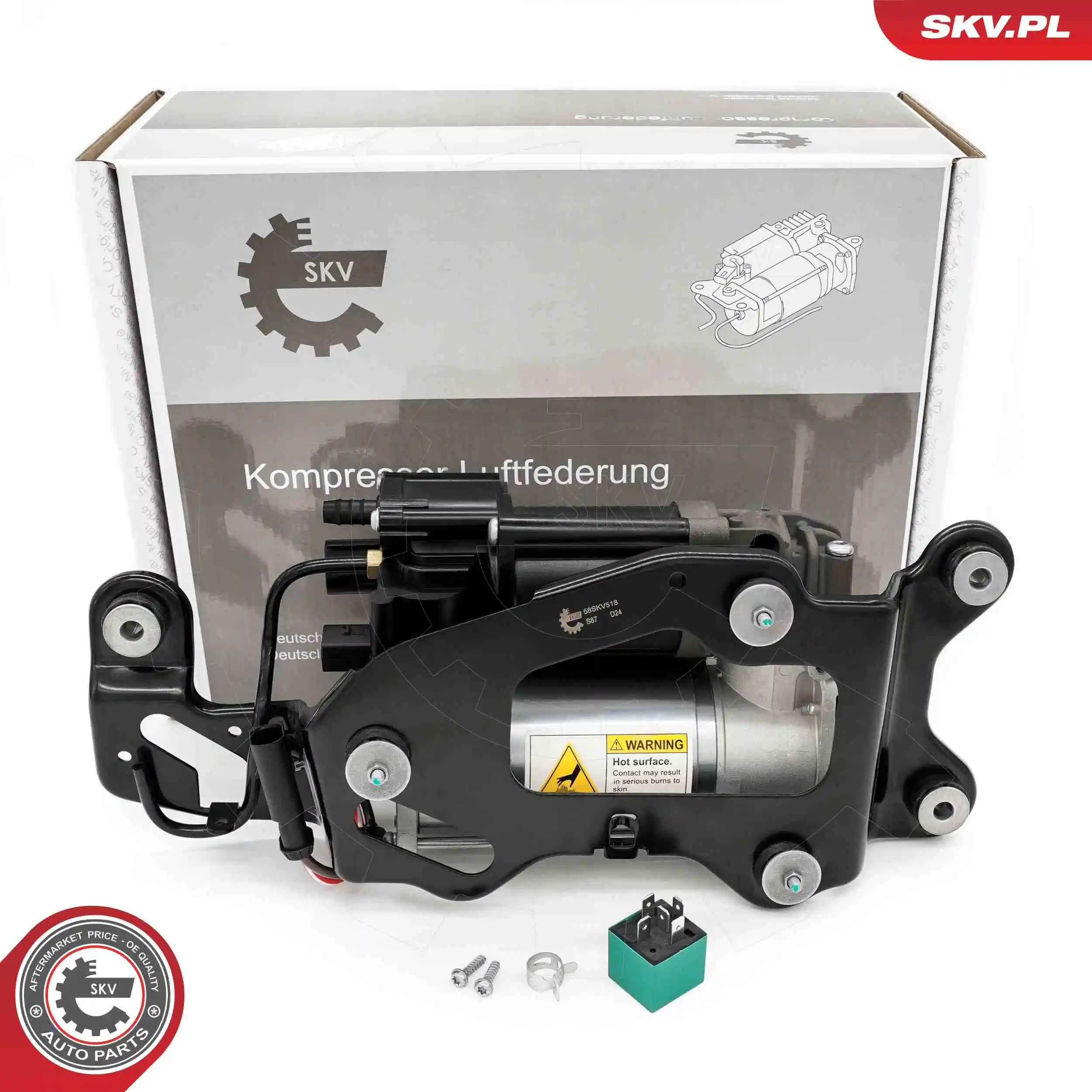 Compressor, compressed-air system